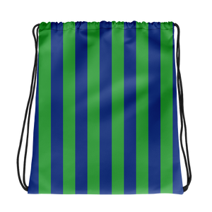 Green and Blue | Drawstring Bag