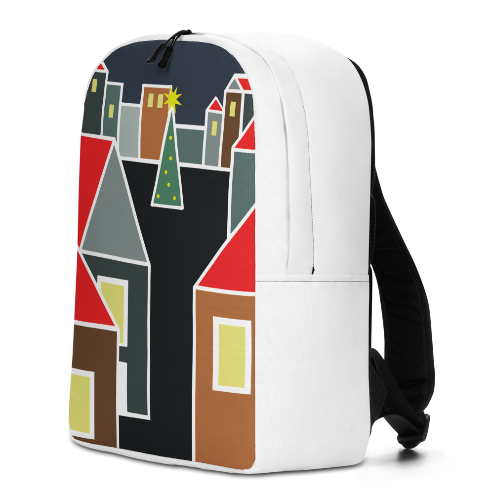December Eve Red | Minimalist Backpack