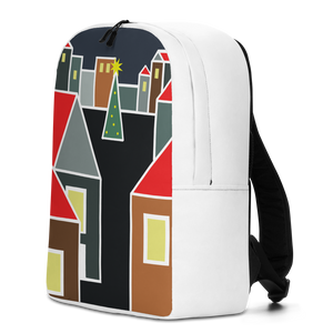 December Eve Red | Minimalist Backpack