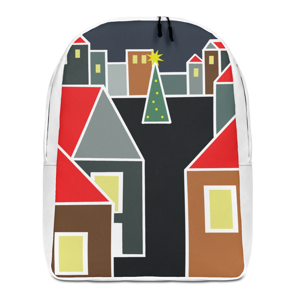 December Eve Red | Minimalist Backpack