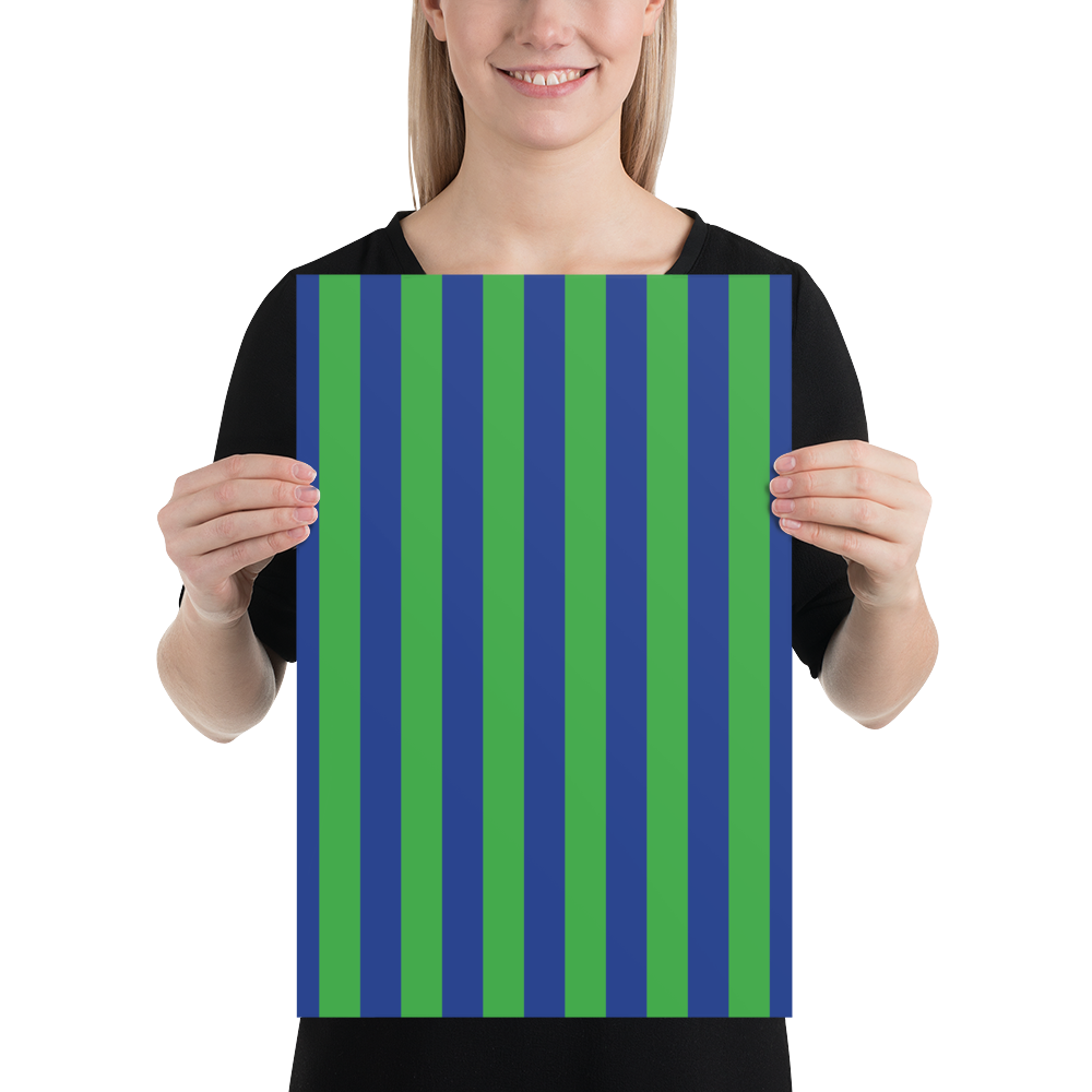Green and Blue | Poster