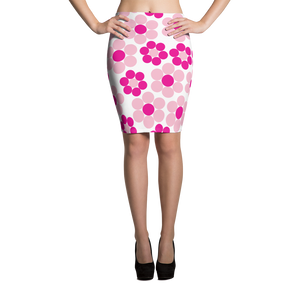 Happy Flowers Ornament | Pencil Skirt