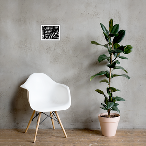 Black and White Ornament | Framed Poster