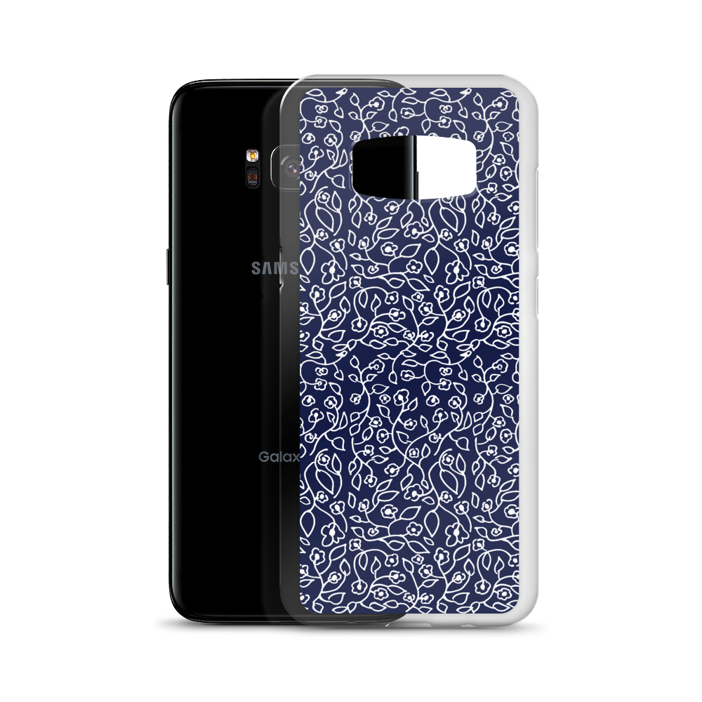 White Small Flowers | Samsung Case