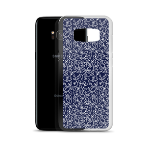 White Small Flowers | Samsung Case