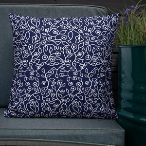 White Small Flowers | Pillow