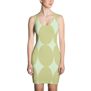 Easter Pattern Olive | Dress