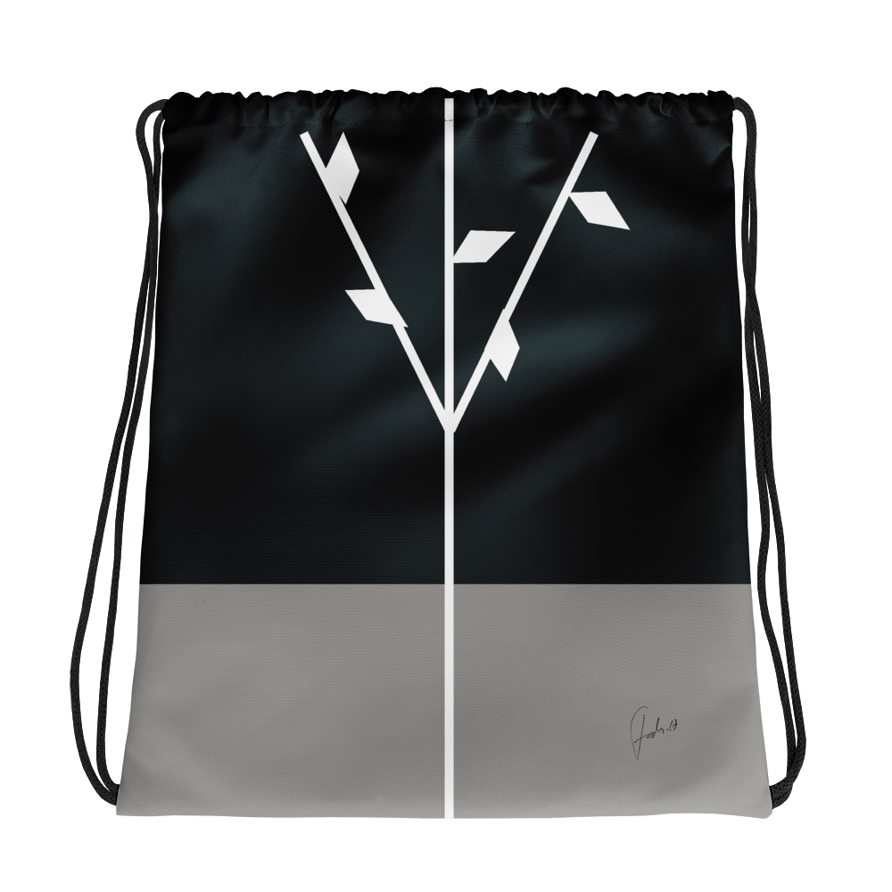 Tree in Snow | Drawstring Bag