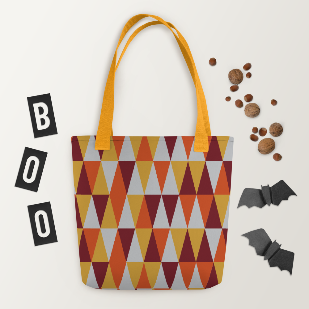 Autumn Triangles | Tote Bag