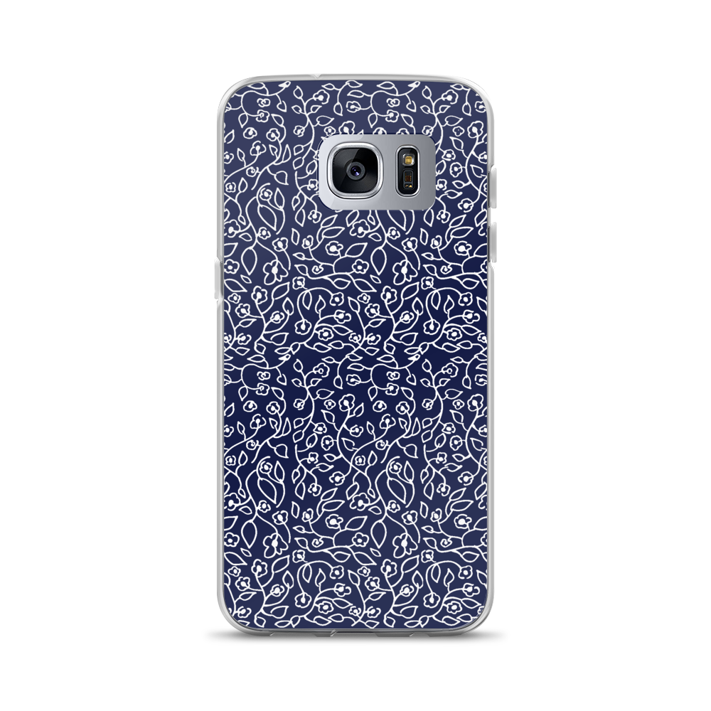 White Small Flowers | Samsung Case