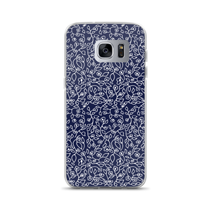 White Small Flowers | Samsung Case