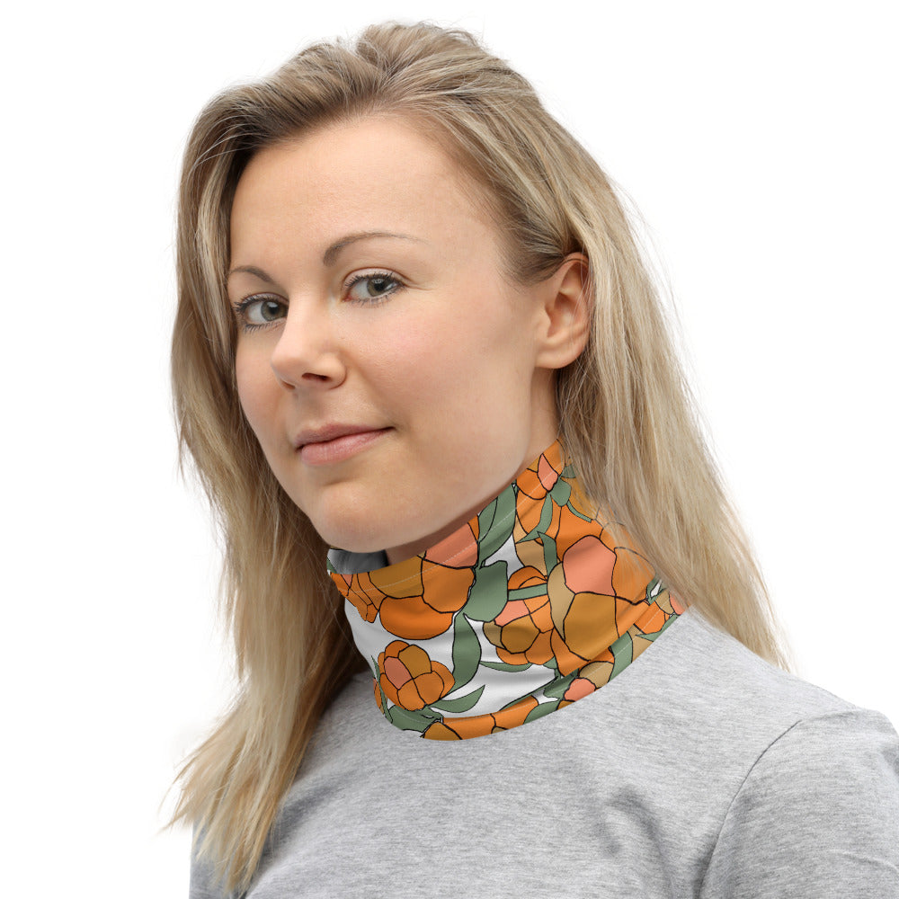 Lakka Ornament Black | Neck Gaiter
