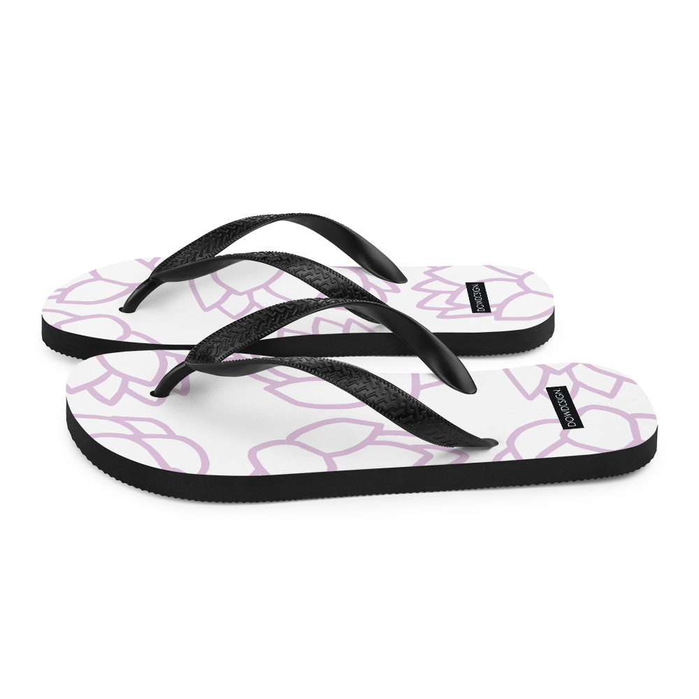 Pink Pastel Flowers | Flip-Flops