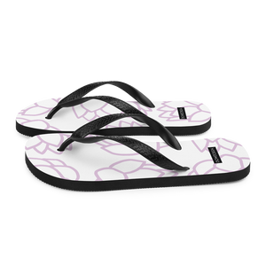 Pink Pastel Flowers | Flip-Flops