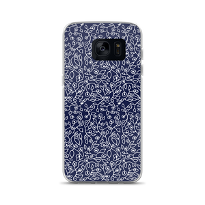 White Small Flowers | Samsung Case