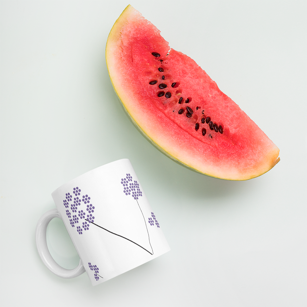 Purple Small Flowers | Mug