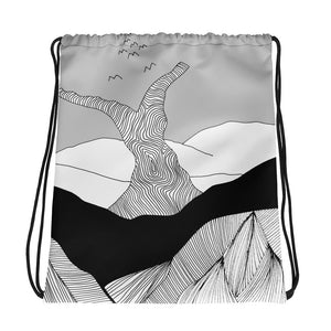 Black and White Day | Drawstring Bag