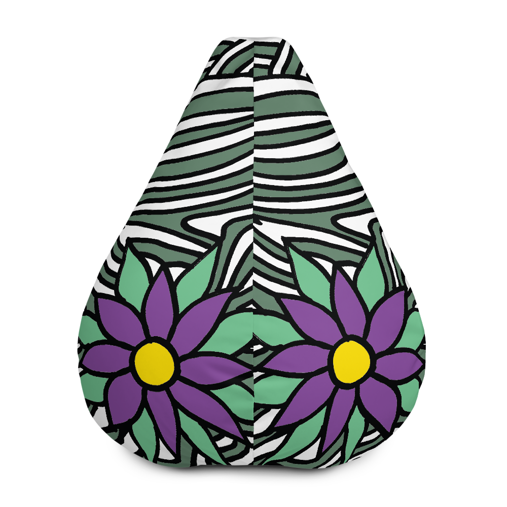 Flower Ornament | Bean Bag Chair