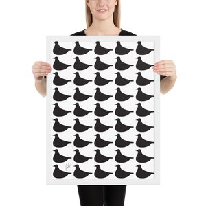 Black Birds | Framed Poster