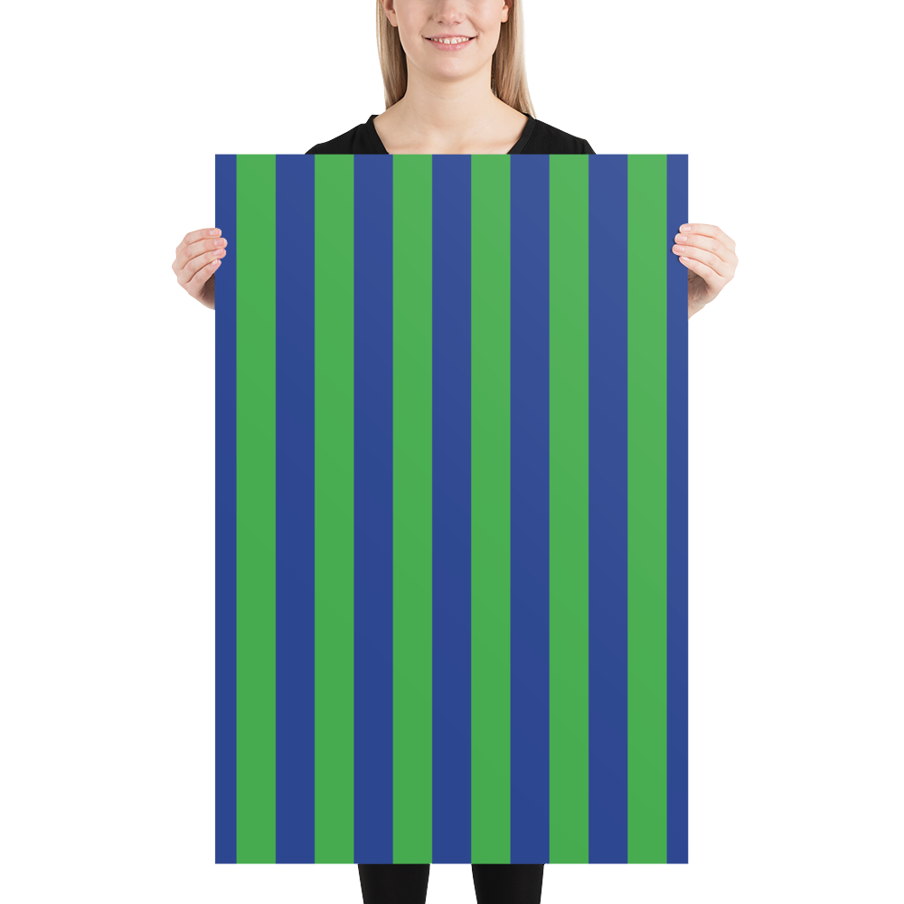 Green and Blue | Poster