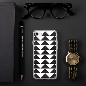 Black and White Triangles | iPhone Case