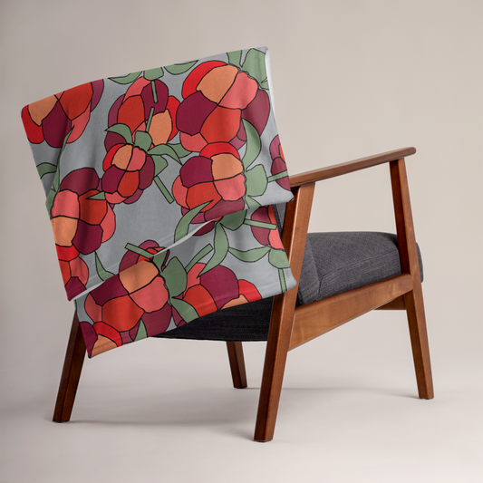 Christmas Lakka | Throw Blanket