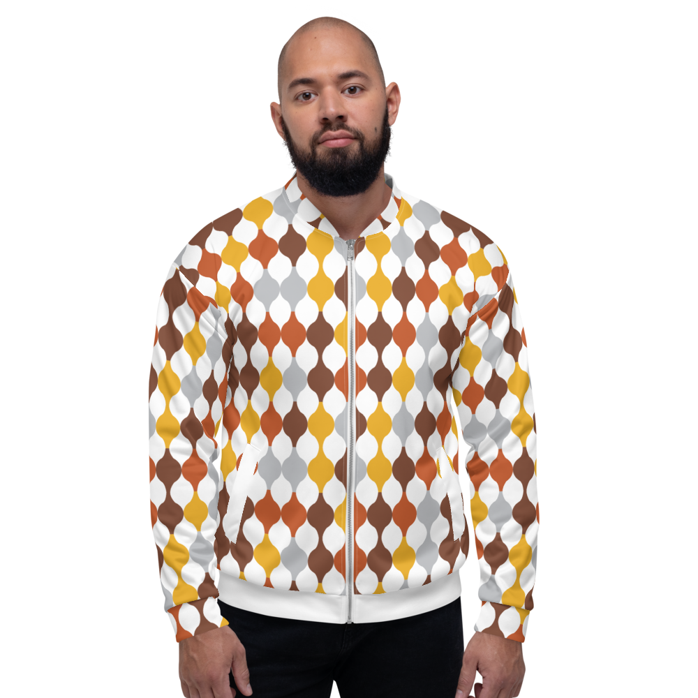 Arabic Warm Ornament | Bomber Jacket