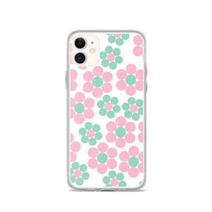 Happy Pastel Flowers | iPhone Case