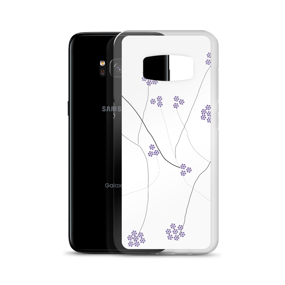 Purple Small Flowers | Samsung Case