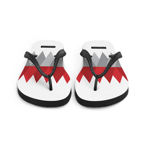 Red Gray Christmas | Flip-Flops
