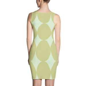 Easter Pattern Olive | Dress