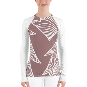Christmas Pastel Ornament | Women's Rash Guard