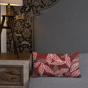 Christmas Leaves | Pillow
