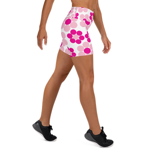 Happy Flowers Ornament | Yoga Shorts