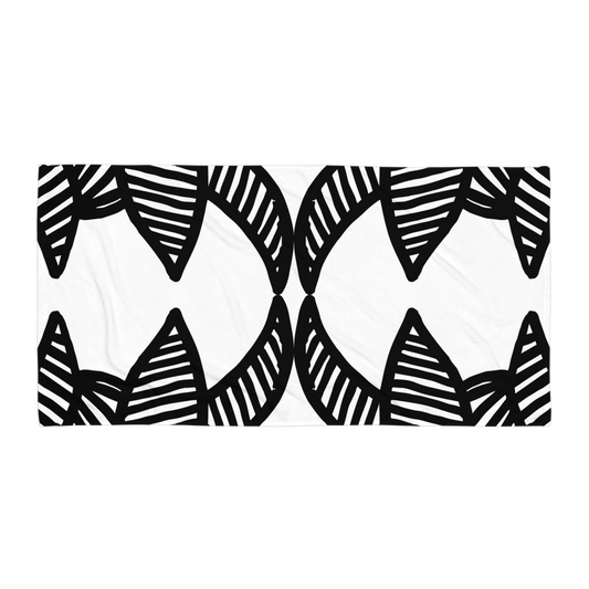 Black and White Ornament | Towel