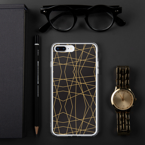 Golden Ornament Lines | iPhone Case