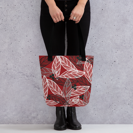 Christmas Leaves | Tote Bag
