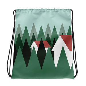 Green Summer | Drawstring Bag