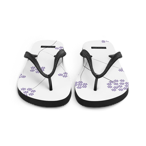 Purple Small Flowers | Flip-Flops