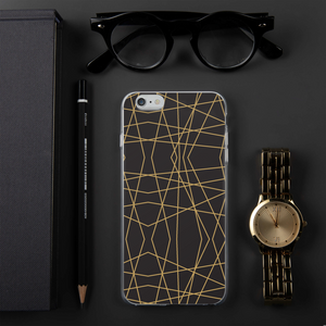 Golden Ornament Lines | iPhone Case