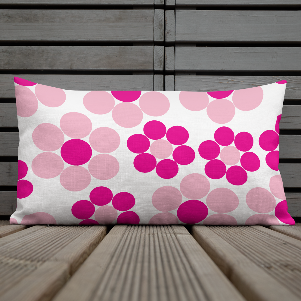 Happy Flowers Ornament | Pillow