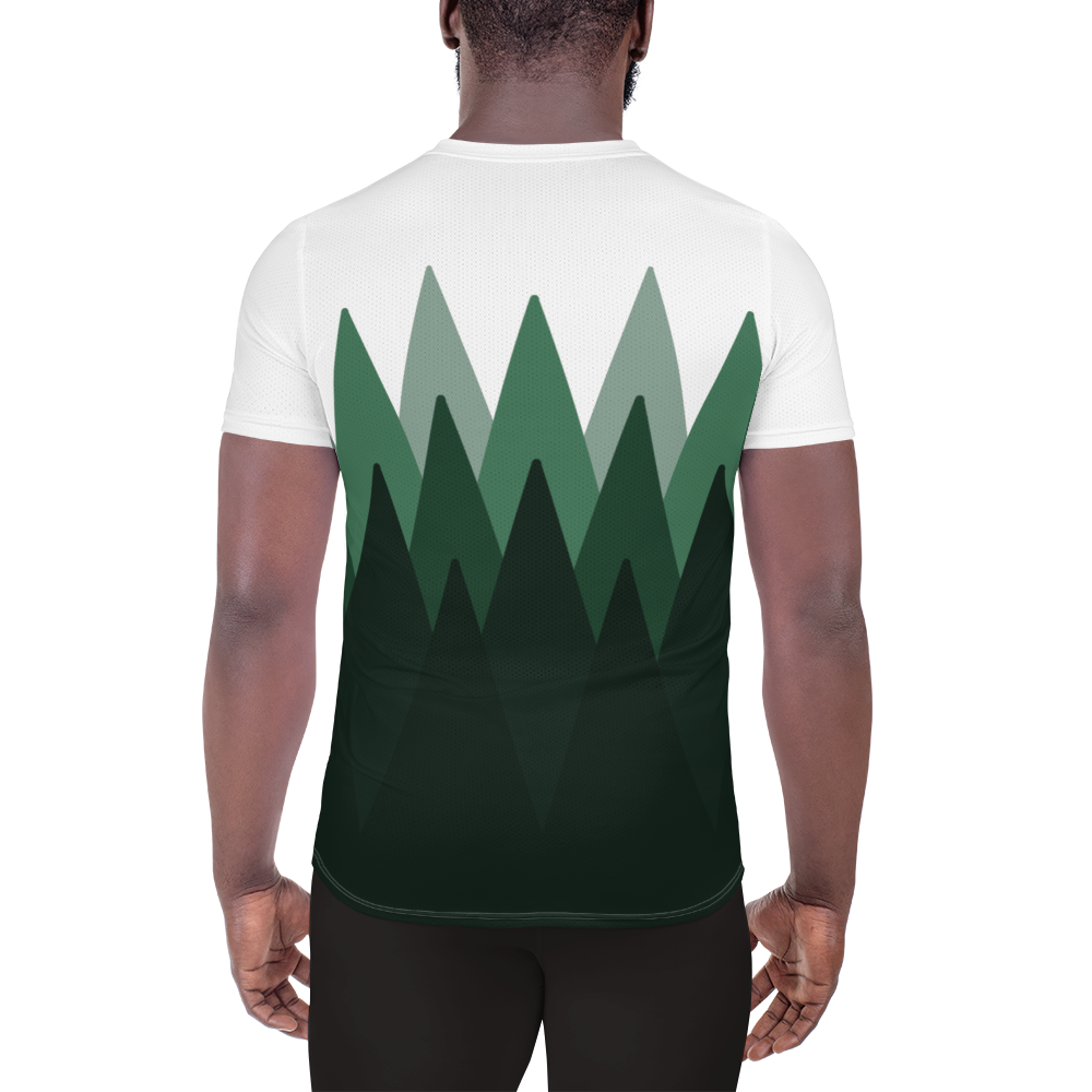 Finnish Forest | Men's Athletic T-Shirt