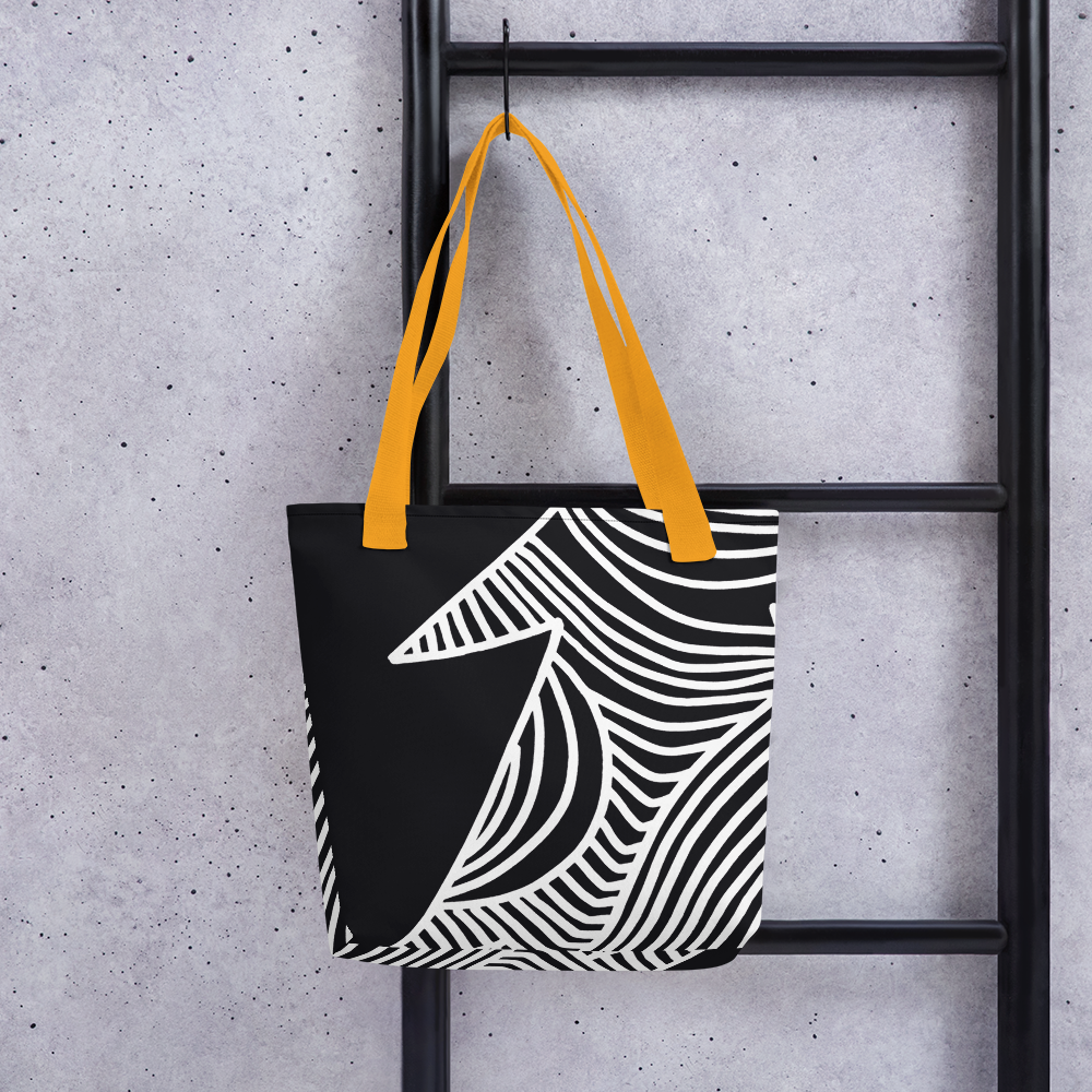 Stars and Trees Black | Tote Bag