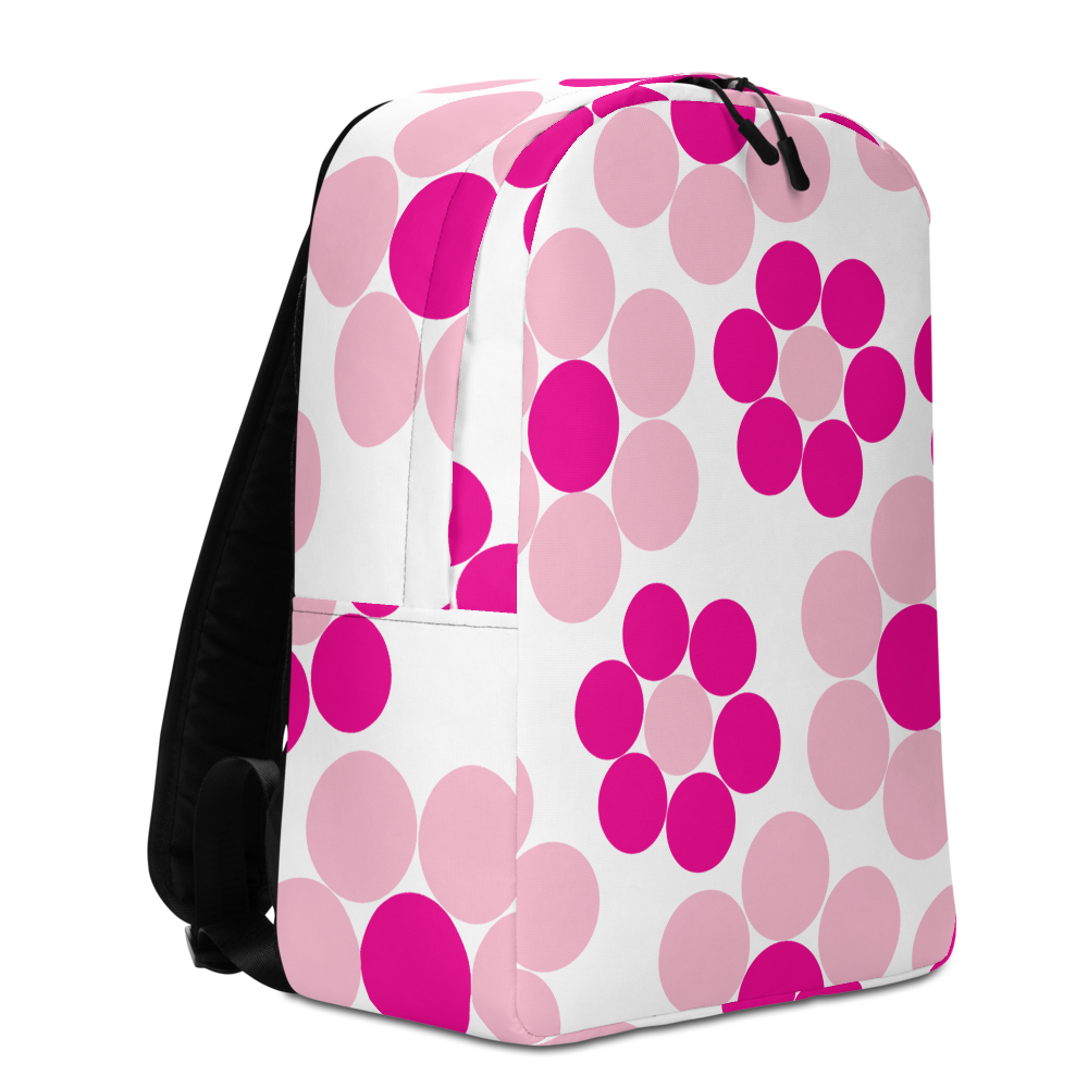 Happy Flowers Ornament | Minimalist Backpack