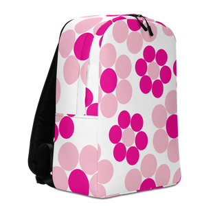 Happy Flowers Ornament | Minimalist Backpack