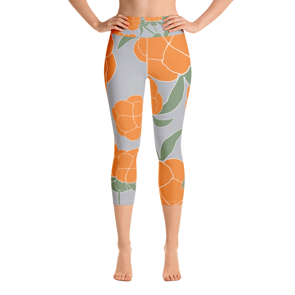 Lakka Ornament | Yoga Capri Leggings