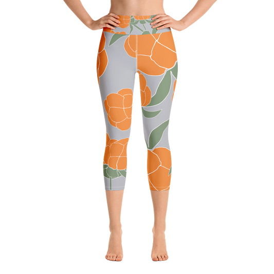 Lakka Ornament | Yoga Capri Leggings