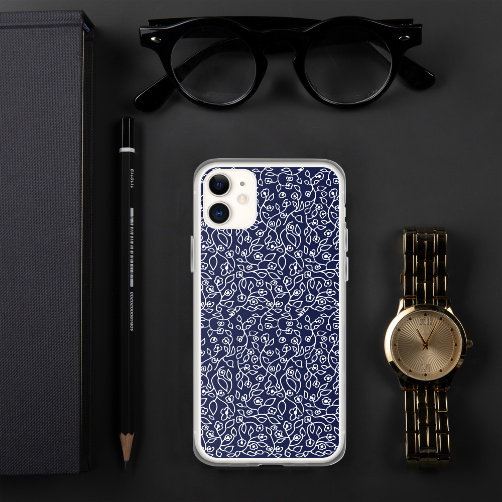White Small Flowers | iPhone Case