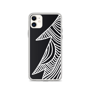 Stars and Trees Black | iPhone Case