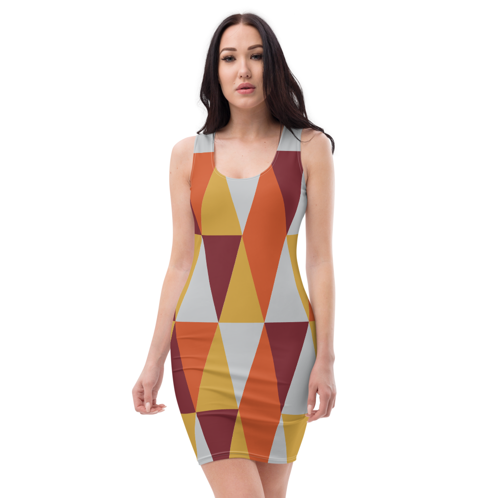 Autumn Triangles | Dress